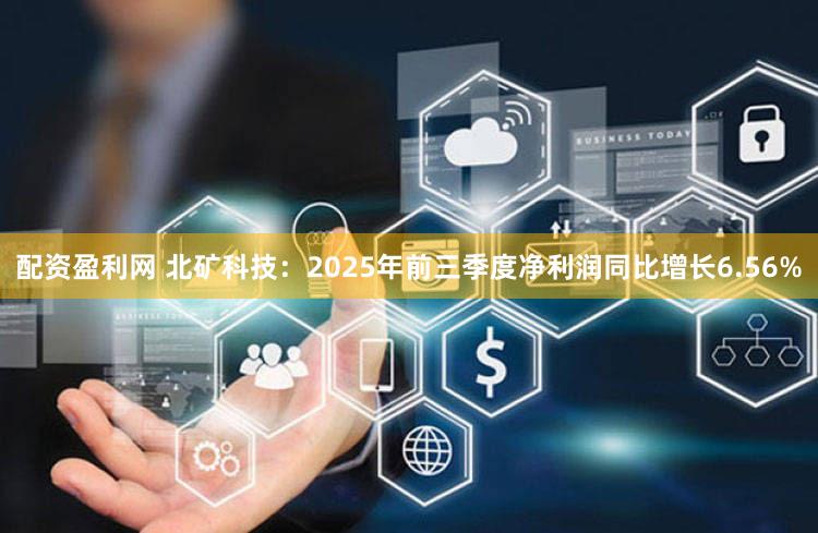 配资盈利网 北矿科技：2025年前三季度净利润同比增长6.56%