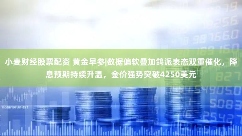 小麦财经股票配资 黄金早参|数据偏软叠加鸽派表态双重催化，降息预期持续升温，金价强势突破4250美元