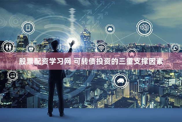 股票配资学习网 可转债投资的三重支撑因素